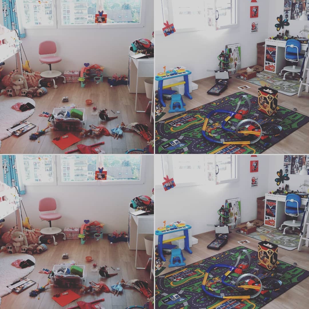 Une chambre d'enfant bien rangée